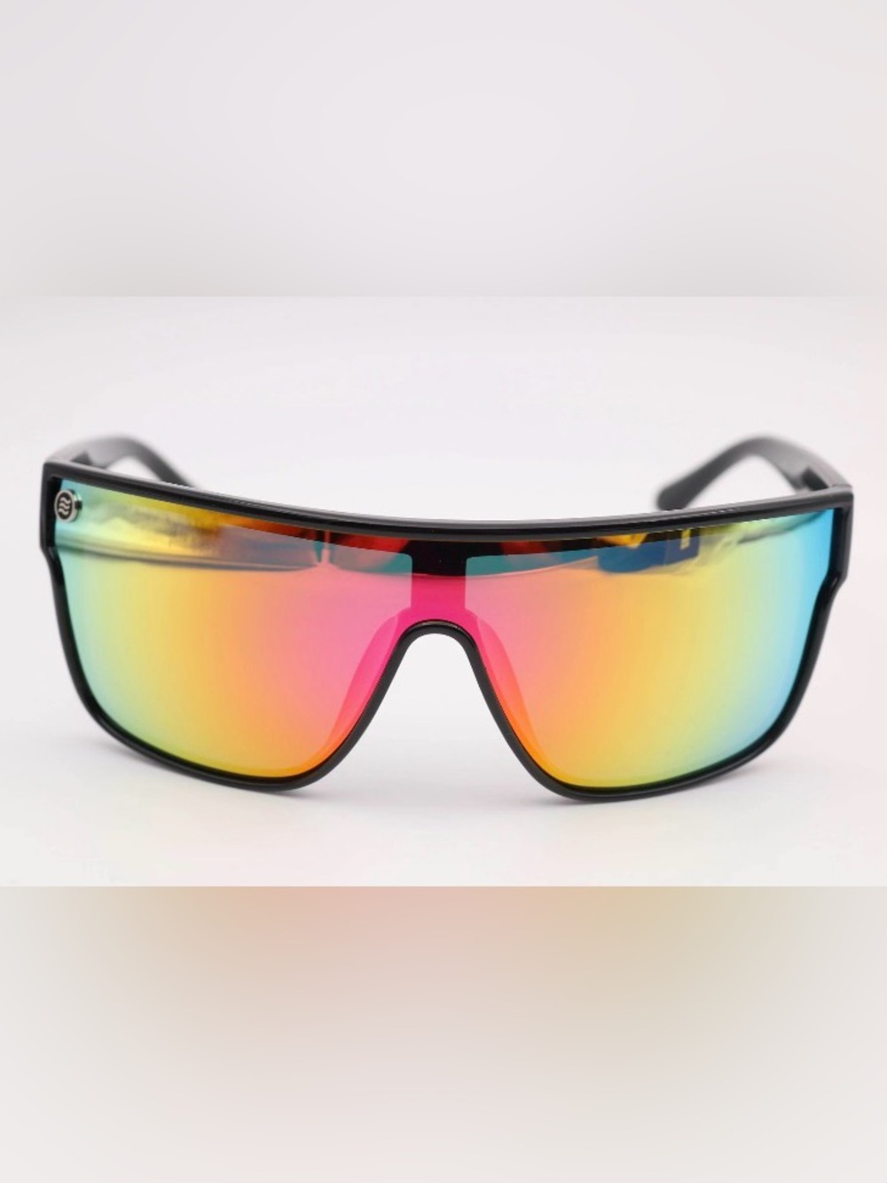 NEVEN Men's Mirrored Shield Sunglasses - Multi-Color Lens